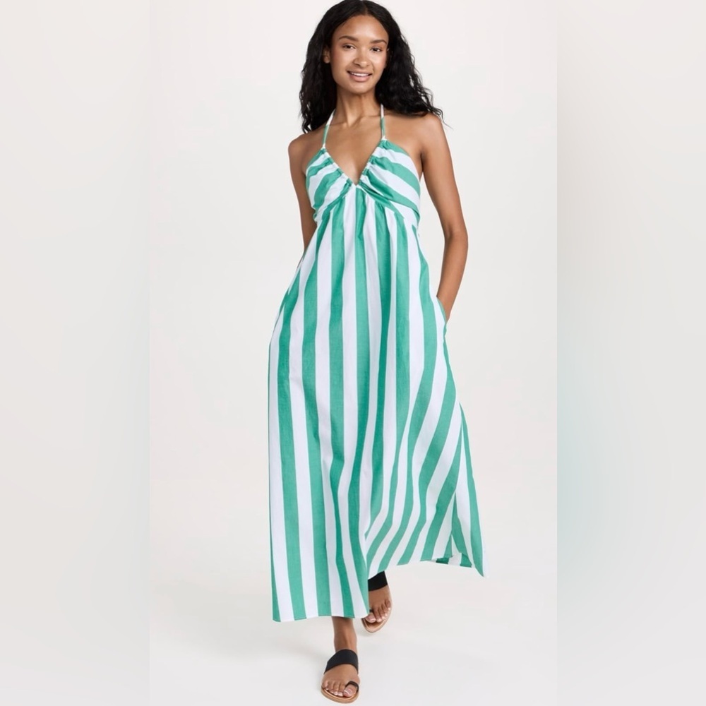 RARE XIRENA NWT Maggie Halter Smocked Back Dress in Julep—S
